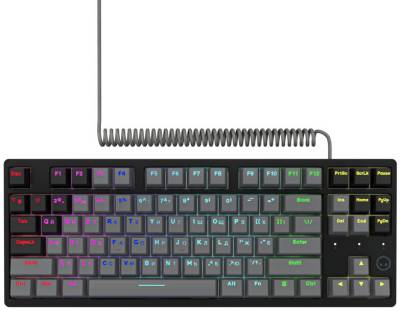 Клавиатура Lorgar Azar 514TKL RGB Mechanical  USB UA Black/Grey LRG-GK514TKL-BK-UA