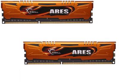 Оперативная память G.Skill ARES LP series Orange DDR3 16GB (2x8GB) 1600MHz CL10 Kit F3-1600C10D-16GAO