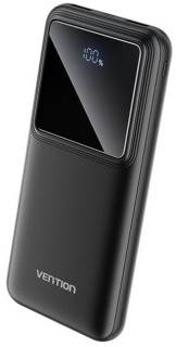 Павербанк Vention 10000 mAh 22.5W Black LED Display Type FHKB0