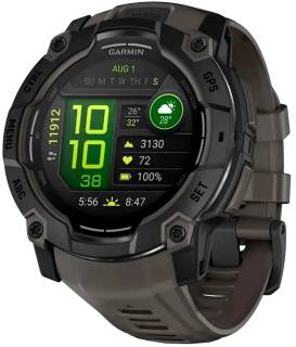 SmartWatch Garmin Instinct 3, 50mm, AMOLED, Black Bezel with Charcoa 010-03020-00