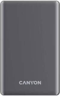 Павербанк Canyon 5000mAh OnPower 505 slim Magsafe PD/20W Dark Grey CNS-CPB505DG
