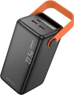 Павербанк BOROFONE 60000mAh BJ66B Magnifico 22.5W PD/20W Black 6941991115165