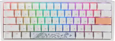 Клавиатура Ducky One 3 Mini Cherry MX Red RGB UA USB White DKON2161ST-RUAPXPWWWSC1