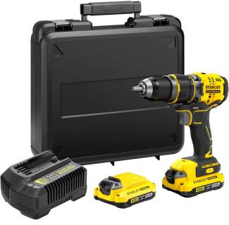 Шуруповерты STANLEY FatMax ударний, Li-lon 18В, 2.0 Аг, 80 Нм, 0-600/2 SFMCD721D2K