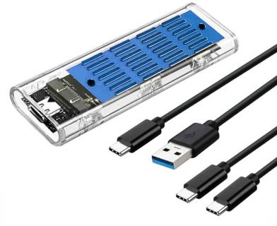 Карманы Dynamode M.2 SSD NVMe/SATA combo ч-з USB3.2 GEN2 Type-C DM-CAD-SSD09