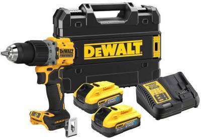 Шуруповерты DeWALT XR Li-Ion PowerStack 18 В, 2x5Ah, 90 Нм, 0-650/0-2 DCD805H2T