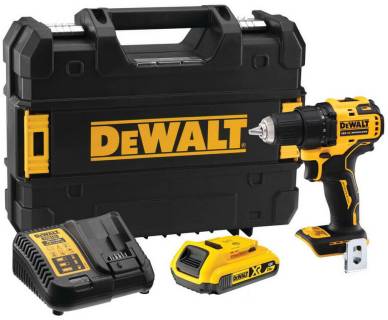 Шуруповерты DeWALT XR Li-Ion 18 В, 2Ah, 65 Нм, 450-1650 об/хв, вага 1 DCD708D1T