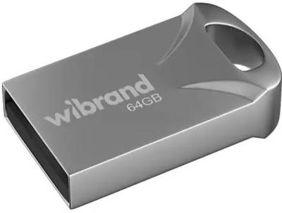 Флешка Wibrand 64GB Hawk Silver USB 2.0 WI2.0/HA64M1S