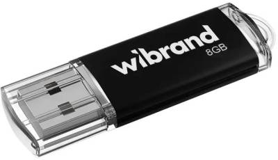 Флеш-память USB Wibrand 8GB Cougar Black USB 2.0 WI2.0/CU8P1B