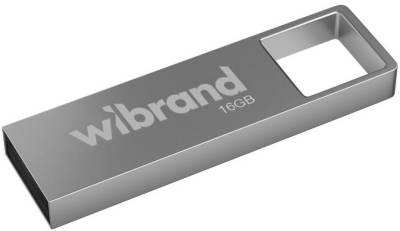Флеш-память USB Wibrand 16GB Shark Silver USB 2.0 WI2.0/SH16U4S