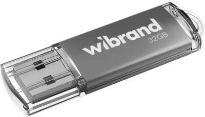 Флеш-память USB Wibrand 32GB Cougar Silver USB 2.0 WI2.0/CU32P1S
