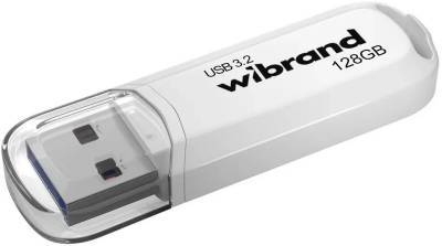 Флешка Wibrand 128GB Marten White USB 3.2 Gen 1 (USB 3.0) WI3.2/MA128P10W