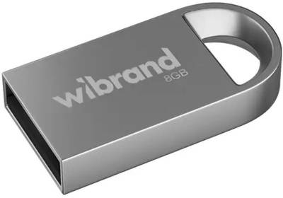 Флешка Wibrand 8GB lynx Silver USB 2.0 WI2.0/LY8M2S
