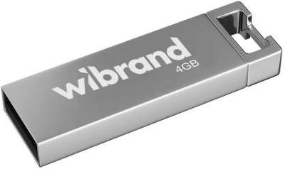 Флешка Wibrand 4GB Chameleon Silver USB 2.0 WI2.0/CH4U6S