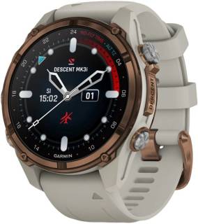 SmartWatch Garmin Descent Mk3i, 43mm, SKF12 PVD Ti/Fr Gry, Dive Comp 010-02753-14