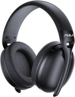 Наушники Aula S6 - 3 in 1 Wired/2.4G Wireless/Bluetooth Black 6948391235554