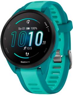 SmartWatch Garmin Forerunner 165 Music, Turquoise/Aqua, GPS 010-02863-32