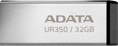 Флешка ADATA 32GB UR350 Silver-Black USB 3.2 UR350-32G-RSR/BK
