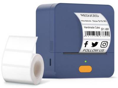 Принтер Ukrmark UP1BL  bluetooth, USB, синій 900773