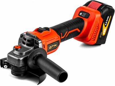 Болгарка GTM AGC18/125BL, 125мм, 18В, 3000-8500об/хв (без АКБ т AGC18/125BL_BARE TOOL