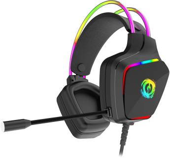 Наушники Canyon GH-9A Darkless Gaming 3.5 мм RGB Black CND-SGHS9A