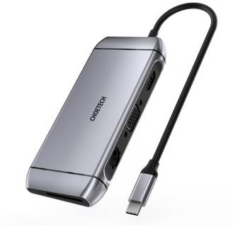 Разветвитель Choetech USB-C 9-in-1 HUB-M15-GY