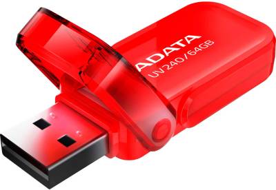 Флешка ADATA 64GB AUV 240 Red USB 2.0 AUV240-64G-RRD