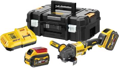 Болгарки DeWALT XR FLEXVOLT, 54 В, 2x2Ah, 9000 об/хв DCG418T2