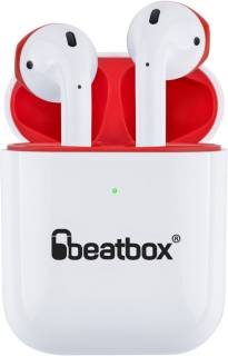 Наушники BeatBox PODS AIR 2 Wireless Charging White-Red bbpair2wcwr
