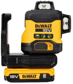 Измерительные приборы DeWALT 18В XR Li-Ion, зелений промінь, 2Ah, ЗУ, кейс DCLE34031D1