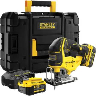 Электролобзики STANLEY FatMax,18В (V20) Li-Ion ,2x4Ah, 3.200 хід/хв, кейс SFMCS650M2K