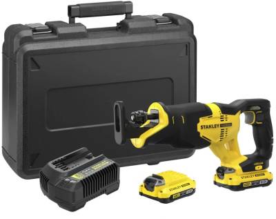 Дисковые пилы STANLEY FatMax,18V(V20)Li-Ion, 2x2Ah, 3.000 хід/хв, 4,85кг SFMCS300D2K