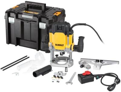 Фрезеры DeWALT 9000 - 22000 об/хв, цанговий патрон 12 мм, пульт Д DWE627KT