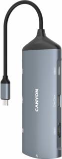 Разветвитель Canyon 8-in-1 USB-C CNS-TDS15