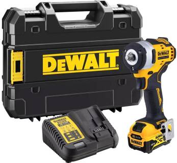 Шуруповерты DeWALT 12 В XR Li-lon, 338 Нм, 1 АКБ та ЗП, кейс TSTAK DCF903P1