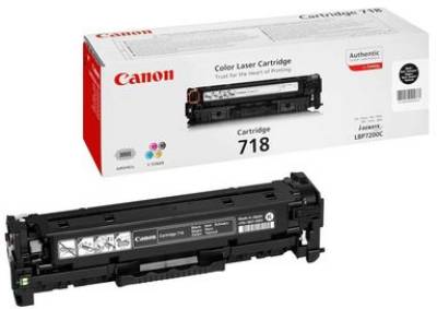 Картридж Canon Cartridge 718 Black 2662B002