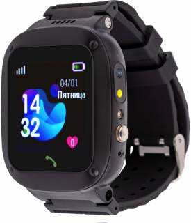 SmartWatch Amigo GO004 Splashproof Camera+LED Black 882418