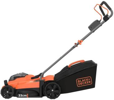 Газонокосилки Black&Decker акумуляторна 36 В, 2.5 Ач, 32 см, 2 АКБ та ЗП BCMW3336L2
