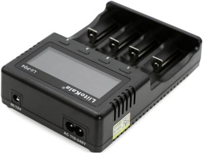 Зарядное устройство LiitoKala 4 Slots, LCD дисплей, Li-ion/Ni-MH/Ni-Cd/AA/ААA/AA Lii-PD4