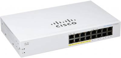 Коммутатор Cisco CBS110-16PP-EU