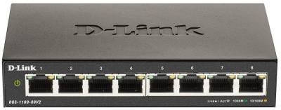 Сетевой коммутатор Dlink DGS-1100-08V2