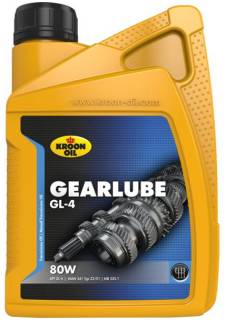 Трансмиссионное масло Kroon-Oil GEARLUBE GL-4 80W 1л KL 01209