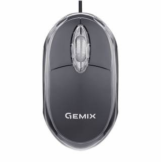 Мышка Gemix GM105 USB black GM105Bk