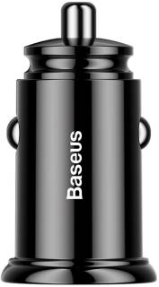 Зарядное устройство Baseus Circular Plastic А+А 30W 2 USB Black CCALL-YD01