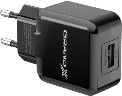 Зарядное устройство Grand-X CH-03B (5V/2,1A) Black