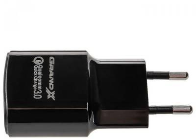 Зарядное устройство Grand-X CH-550BM QC3.0 22.5W + cable USB to Micro 5P 1.0m