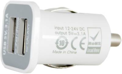 Зарядка PowerPlant 2*USB, 3.1A DV00DV5036