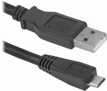 Кабель Defender USB 2.0 AM to Micro 5P 1.8m 87459