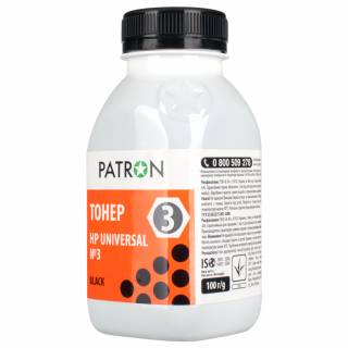Тонер Patron HP Универсальный No3 флакон 100 г T-PN-HU3-100