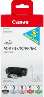 Картридж Canon PGI-9 Multi pack MBK/PC/PM/R/G 1033B013